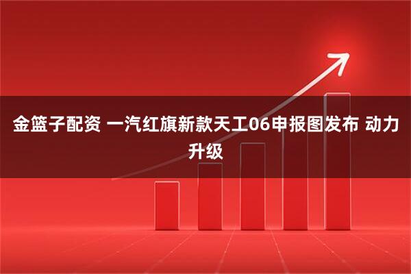 金篮子配资 一汽红旗新款天工06申报图发布 动力升级