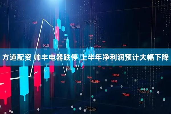 方道配资 帅丰电器跌停 上半年净利润预计大幅下降
