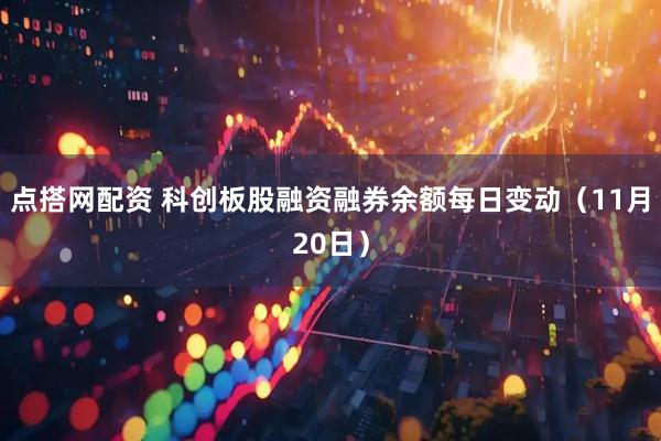 点搭网配资 科创板股融资融券余额每日变动（11月20日）